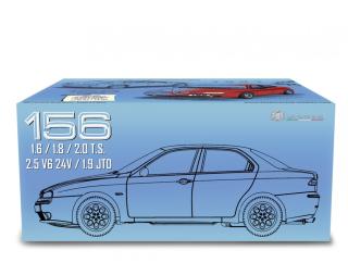 Alfa 156 1.8 T.S. 1997 1:18 Optional 1.6 - 2.0 T.S. 1.9 JTD - 2.5 V6 24V Laudoracing 1:18 Resinemodell (Türen, Motorhaube... nicht zu öffnen!)